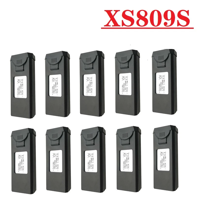 

1Pcs/2Pcs/5Pcs Original 3.85v battery For VISUO XS809S 3.7V 1800mAh Lipo Battery RC Drone Quadcopter Spare Parts Accessories