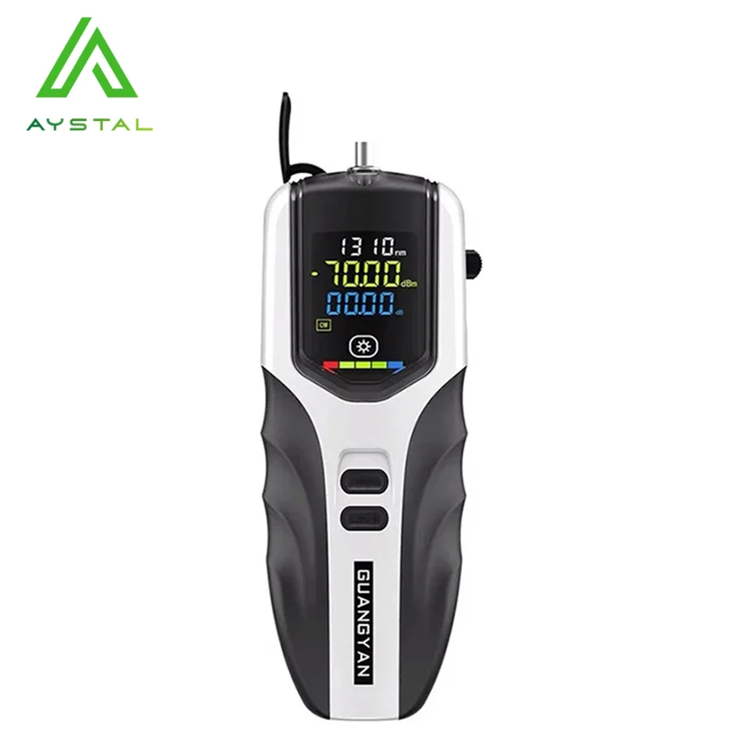 NEW Mini Multifunction Optical Power Meter Rechargeable Battery Power Meter G7 OPM Color LCD Screen Fiber Optic Power Meter
