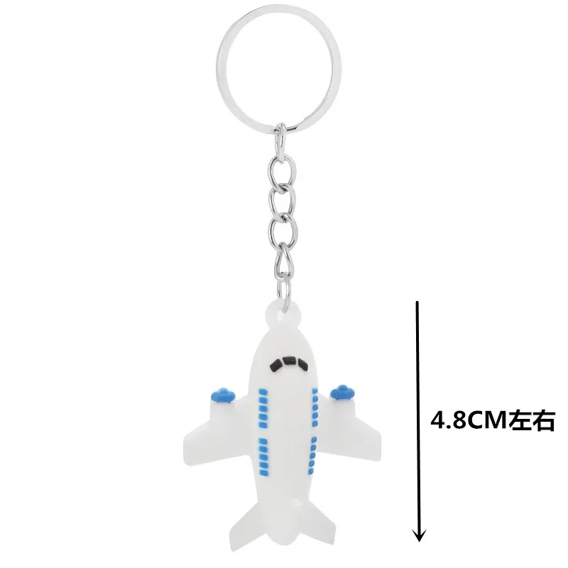 4 шт. силиконовых кейсов брелоки с самолетами кулон брелок дружбы Best Friend