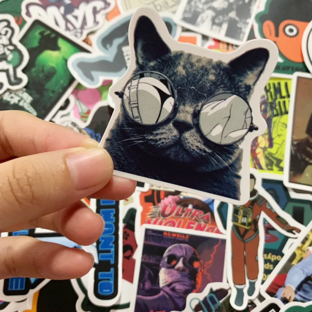 50 шт. фильмов Классические фильмы наклейки на Канцтовары ноутбук велосипед