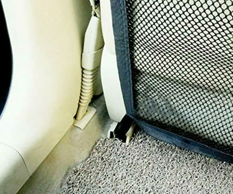 Magic-Gate Cat Dog Pet Gates Universal Portable Car Protection Barrier Guard Adjustable Safety Travel Mesh | Дом и сад