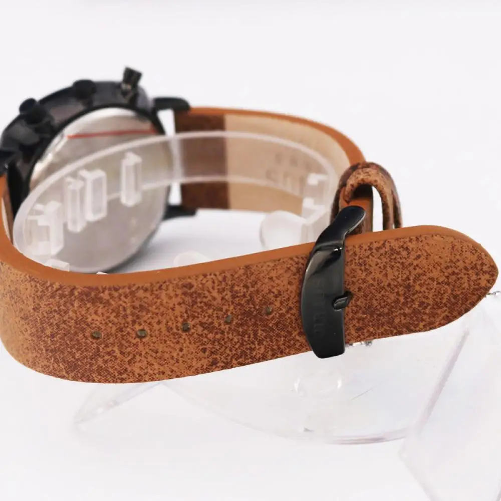 Модные мужские часы Mov без часов браслет из натуральной кожи для бизнеса школы