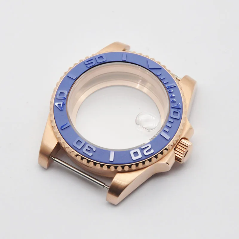 Чехол для часов 40 мм с сапфировым стеклом и керамической рамкой