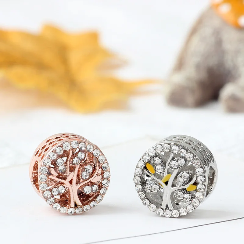 2020 new 4pcs rose gold musical present flower mouse palm butterfly diy bead fit Pandora charms bracelet X083 | Украшения и