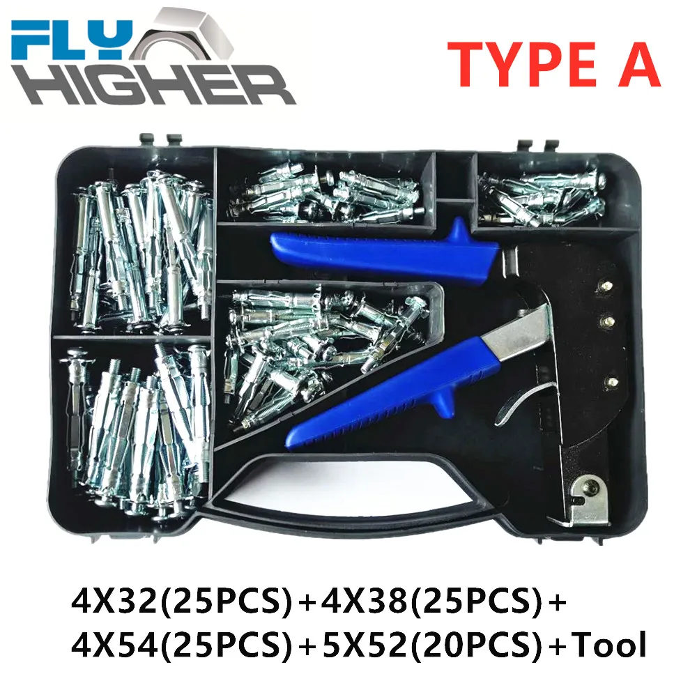 Полые Стены Якорь металлическая полость гипсокартон фиксация с ящиком для