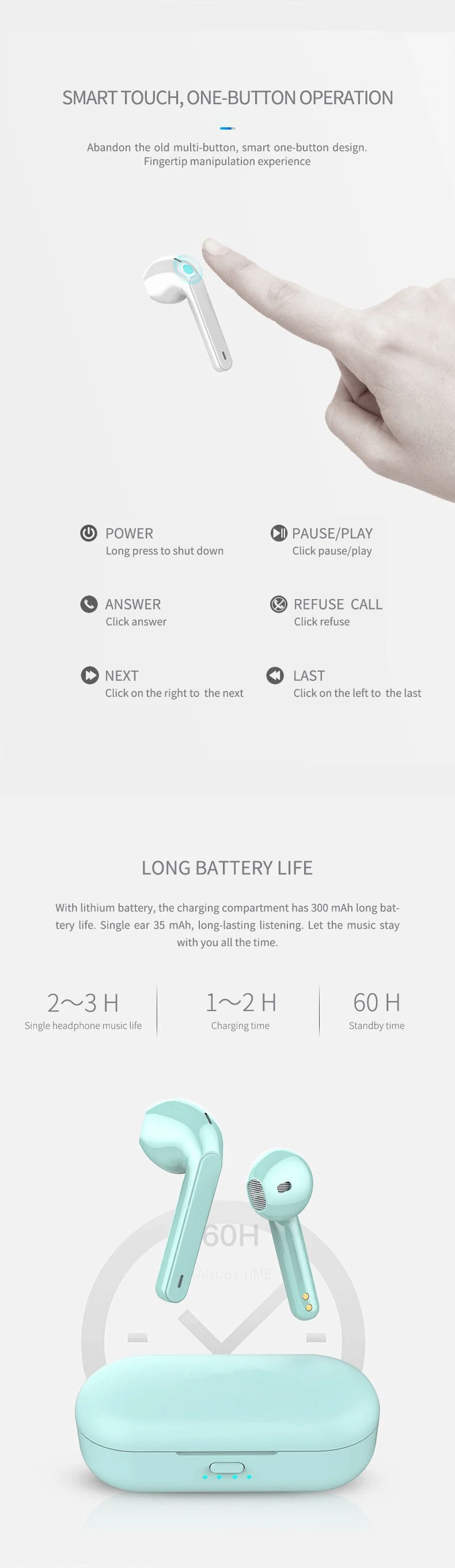 L8 мини bluetooth гарнитура 5.0TWS водонепроницаемый движение истинный беспроводной наушники зарядный ящик