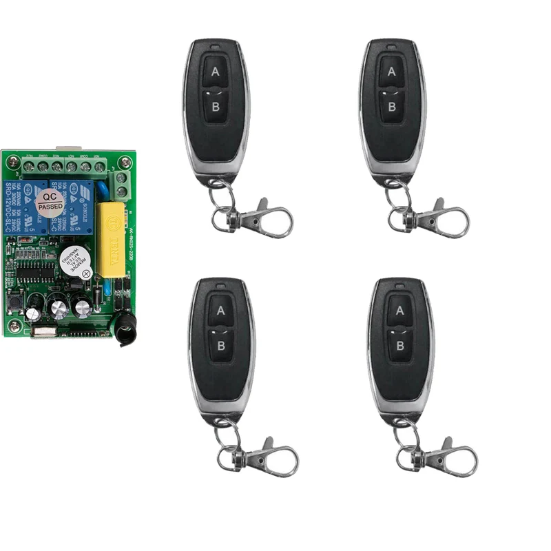 Переменный ток 220 В 10 А беспроводное устройство управления радио светодиодный