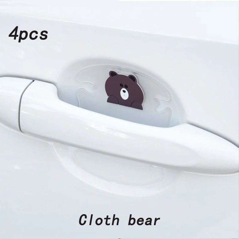 

Door handle protective film Door bowl decoration protective tapePainted surface scratch-resistant soft rubber anti-scratch tape