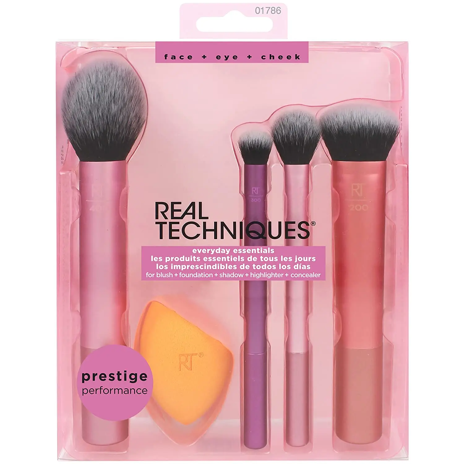 

RT 1786 5Pcs Set Makeup Brushes Powder Foundation Eyeshadow Eyeliner Blush Blending Makeup Brush Beauty Tools Brochas maquillaje