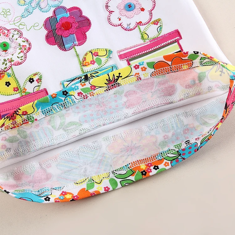 Футболка для девочек с длинным рукавом и вышивкой бабочки новинка Осенняя