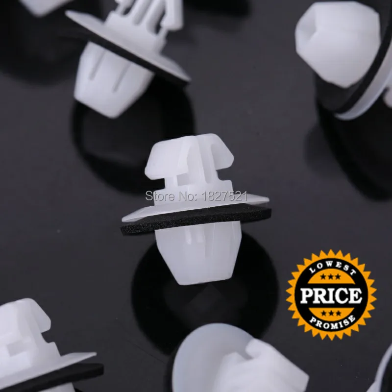 50 / 100 500 белые штамповочные зажимы с герметиком 09409-09304 77553-65D00 90467-11063 9046711063 для Suzuki