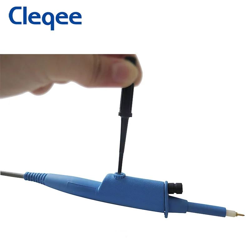 Датчик осциллографа Cleqee P2301B с зажимом крокодила защитная крышка BNC 300 МГц зонд для