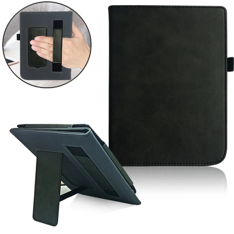 Black Автоматический чехол для сна/пробуждения для PocketBook Inkpad 3 Pro 7,8-дюймовый водонепроницаемый E-reader PocketBook 740 Incpad3 переносная крышка - Цвет: Black