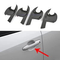 for toyota rav4 2019 2020 door handle bowl cover cup abs chrome decoration accessories