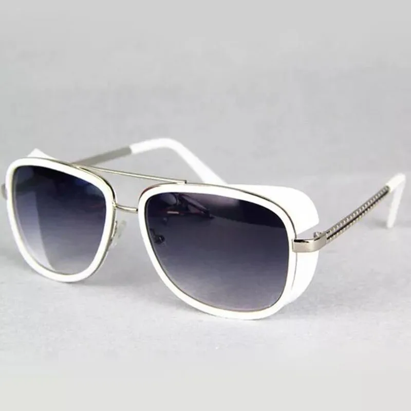 Мужские солнцезащитные очки Тони Старк Железный человек Matsuda Ретро винтажные