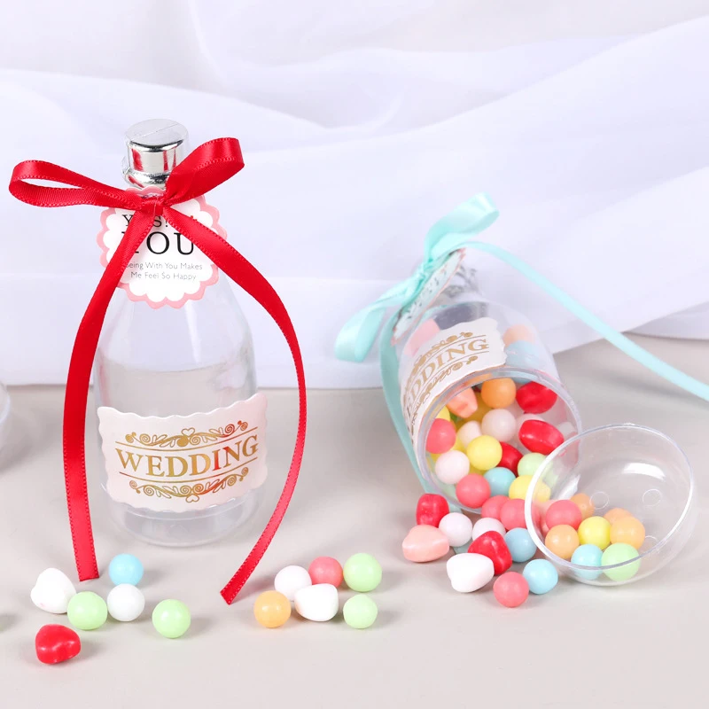 3 шт. прозрачные свадебные коробки для конфет|Подарочные сумки и упаковка| |