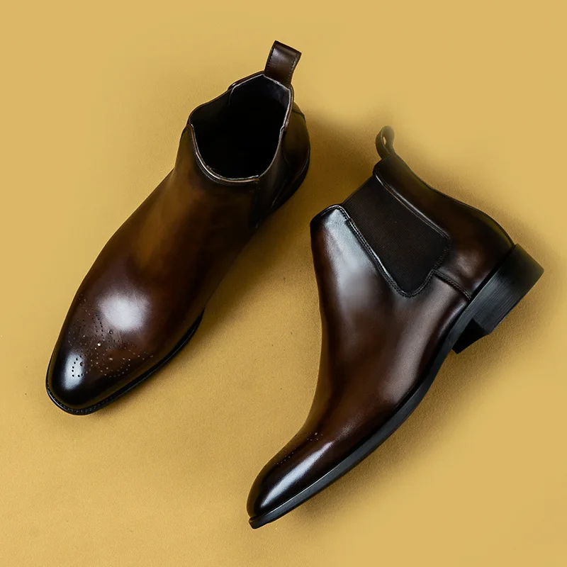 Ботинки Martin Универсальные уличные модные мужские ботинки Высокие кожаные