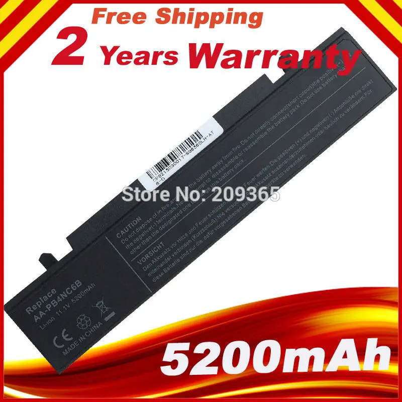 HSW Специальный Ноутбук Батарея для samsung AA PB4NC6B R60 P210 P460 P50 P560 P60 Q210 R39 R40 R408 R41 R410 R45 R458