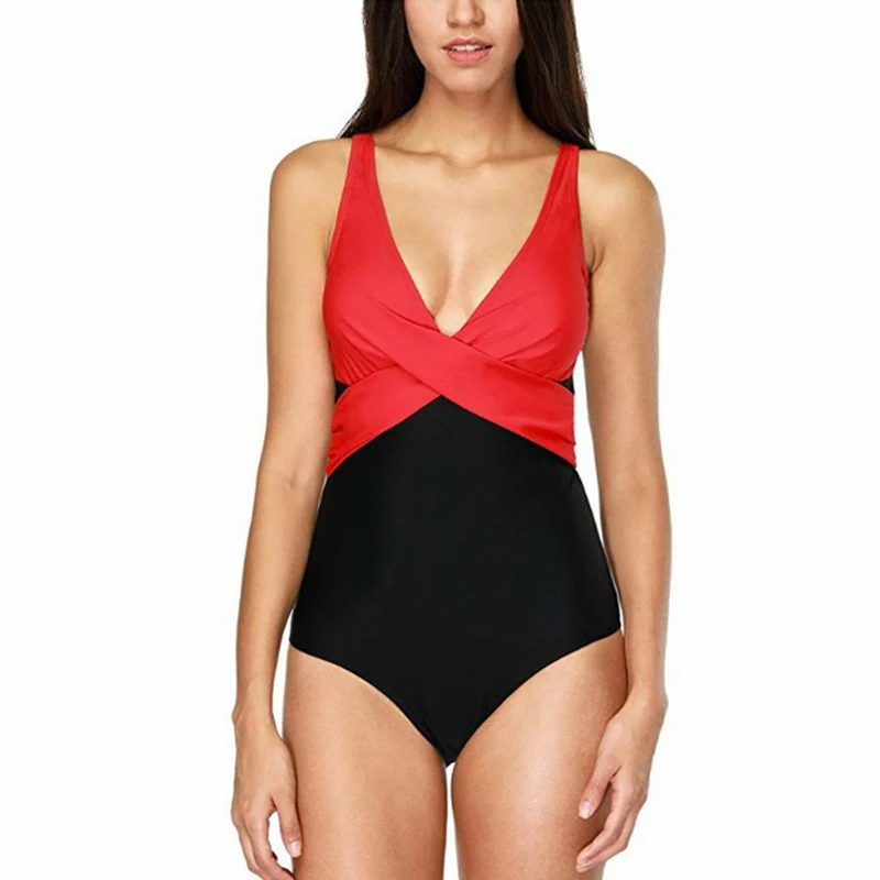 Женский купальный костюм с чашками пуш ап 2020|Комбинезоны| |