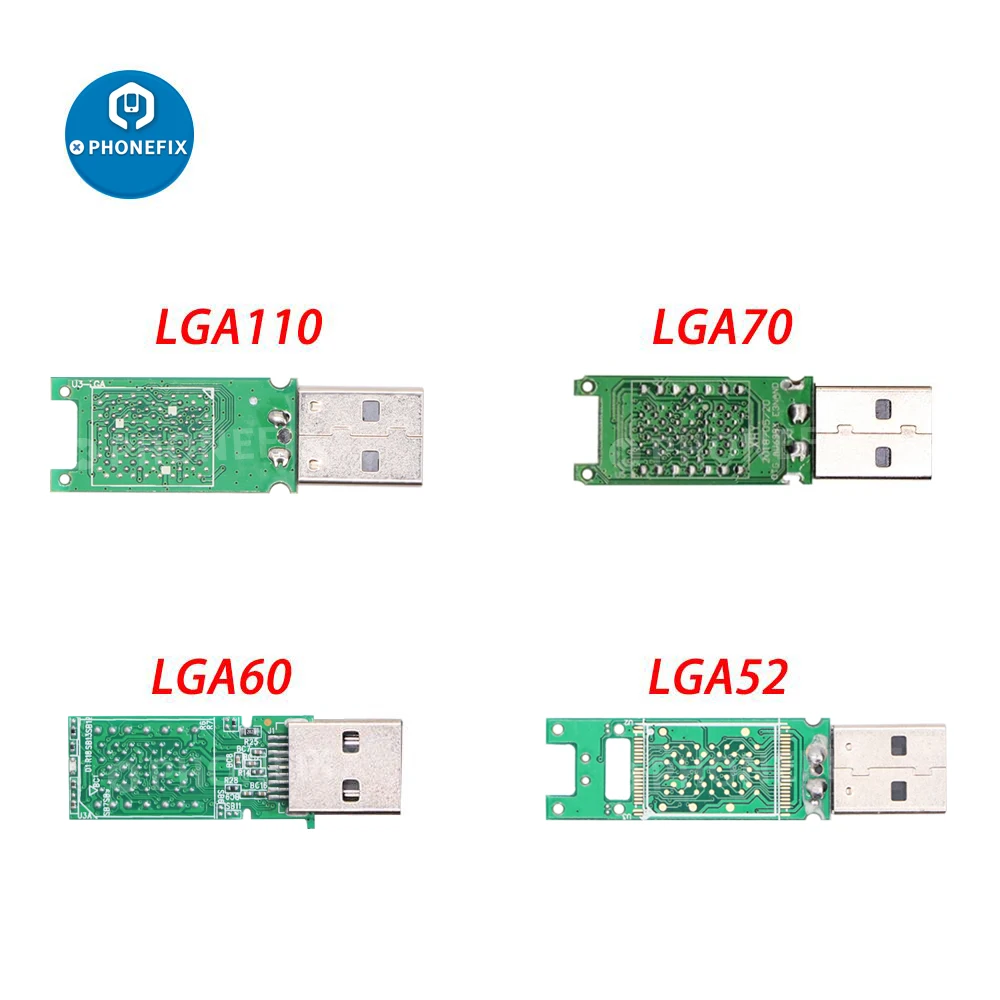DIY U-диск PCB USB 3. 0 LGA52 LGA60 LGA70 LGA110 Hynix NAND Flash для iPhone 5-11Pro Max PCIE стать большей быстрой |