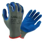 12 пар, защитные перчатки с текстурированным латексным резиновым покрытием