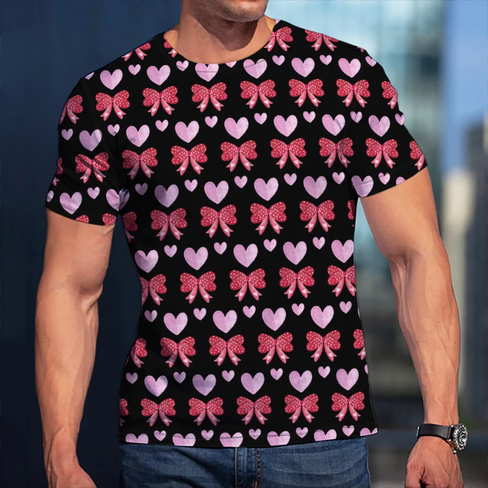 

3D Printing T-shirt Floral Style Design Tops High Quality Hot Sale Harajuku Comfortable Casual Unisex All-Match Breathable Soft
