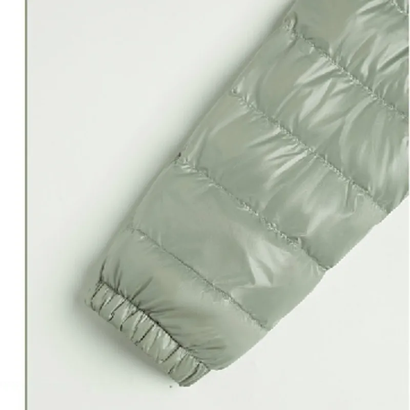 

Straight down jacket women 2020 new light and thin short white duck down women's plus size fashion down jacket women trendy