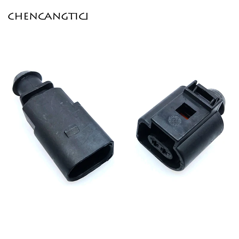 2 комплекта 2 Pin/way 1,5 мм 1J0973802 1J0973702 автоматический датчик температуры заглушка дефляционный клапан заглушка Водонепроницаемый Электрический провод разъем