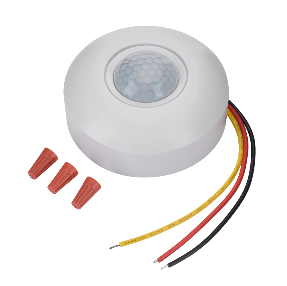 

360° Infrared PIR Motion Sensor Switch with Time Delay for LED Ceiling Light