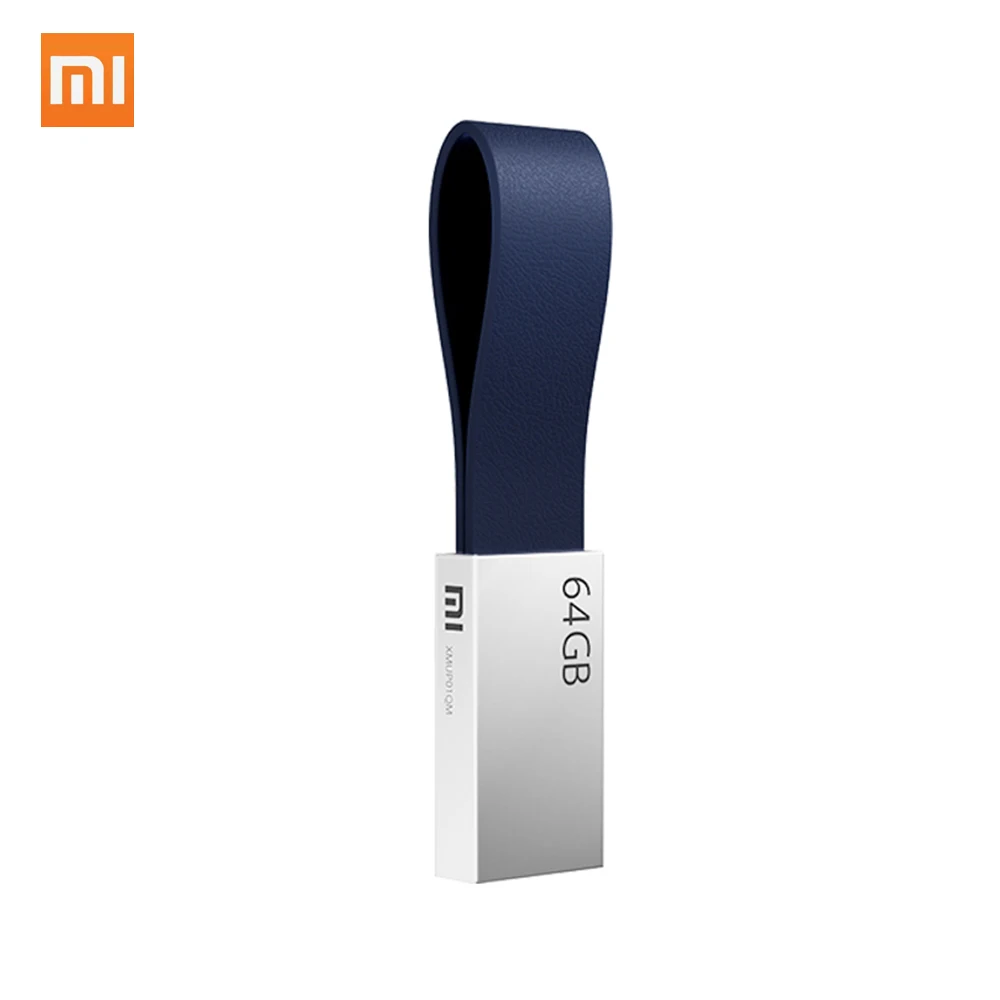 Xiaomi Mijia U диск 64 ГБ флеш-накопитель USB 3,0 Высокоскоростная передача шнур дизайн портативный металлический корпус USB флешка 64 ГБ