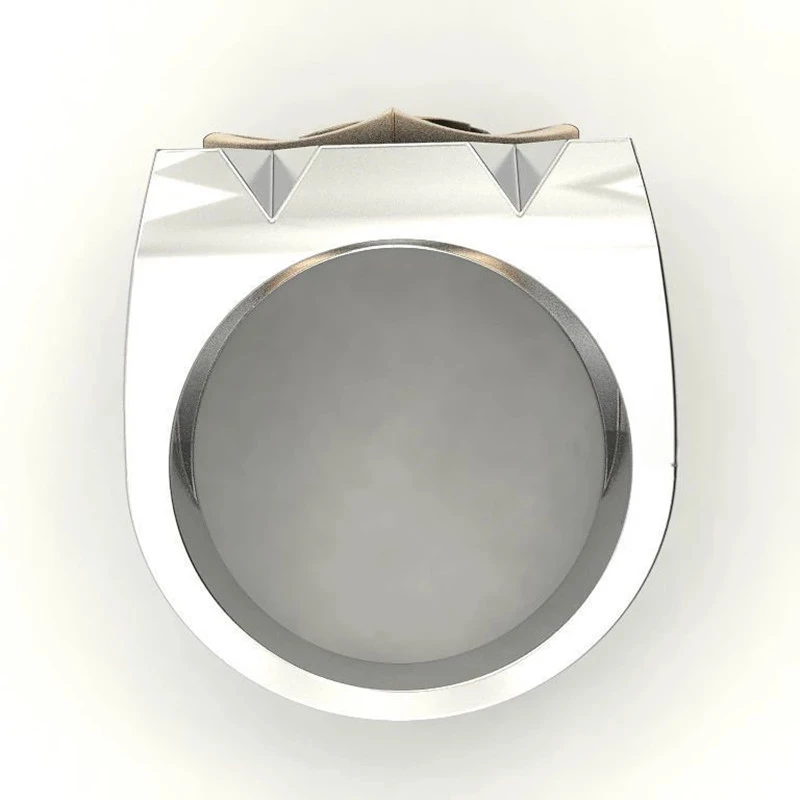 Мужское Винтажное кольцо в стиле панк с треугольными глазами |