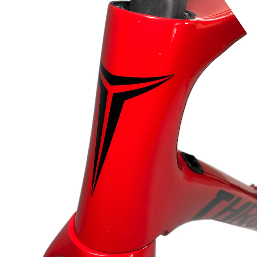 Новинка 2019 велосипедная Рама из углеродного волокна с красным и черным