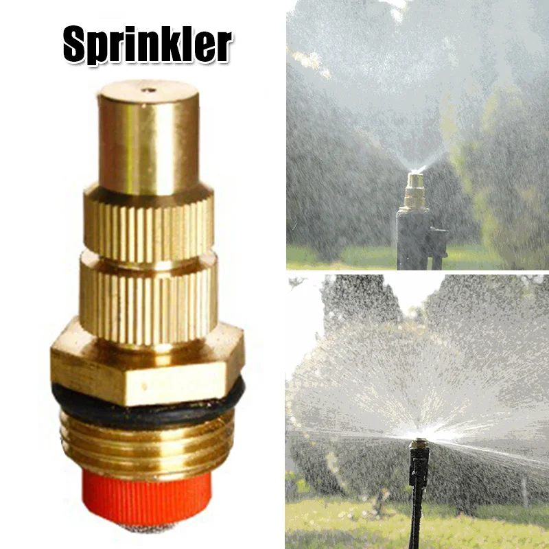 

Garden irrigation sprinkler Adjustable Centrifugal Atomizing Nozzle Lawn and Garden Sprinkler Cooling Rotating Nozzle Fountain