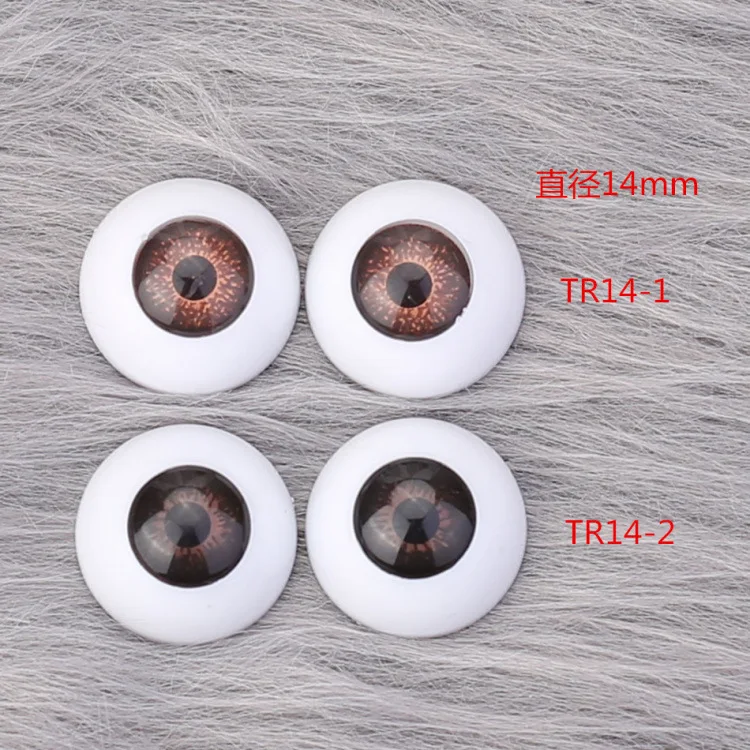 

14mm Doll SafetAcrylic Eyes for DIY Toy Eyes Animal Toy Puppet Making Dinosaur Eyes DIY Craft Accessorise DIY Toy Eyes Fashion