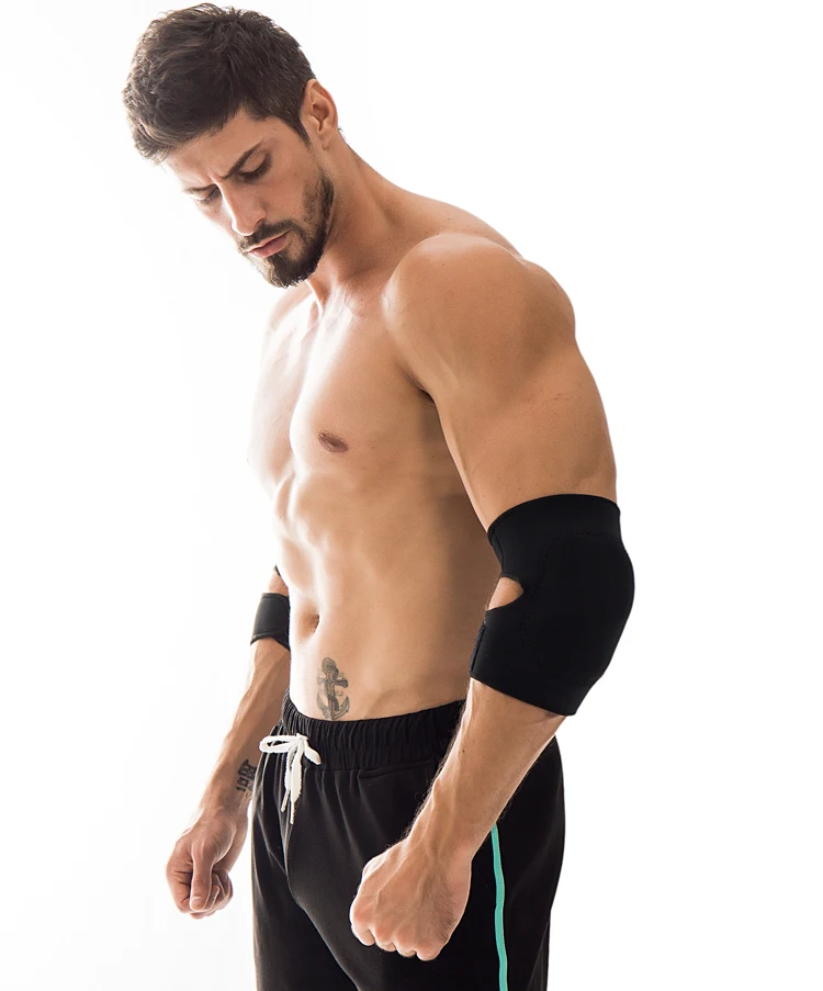 

Sports Elbow Protector with Thickened Sponge Pad Crawling Training Knee Brace Stabilizer Elbow Brace Protector Support 07MH115