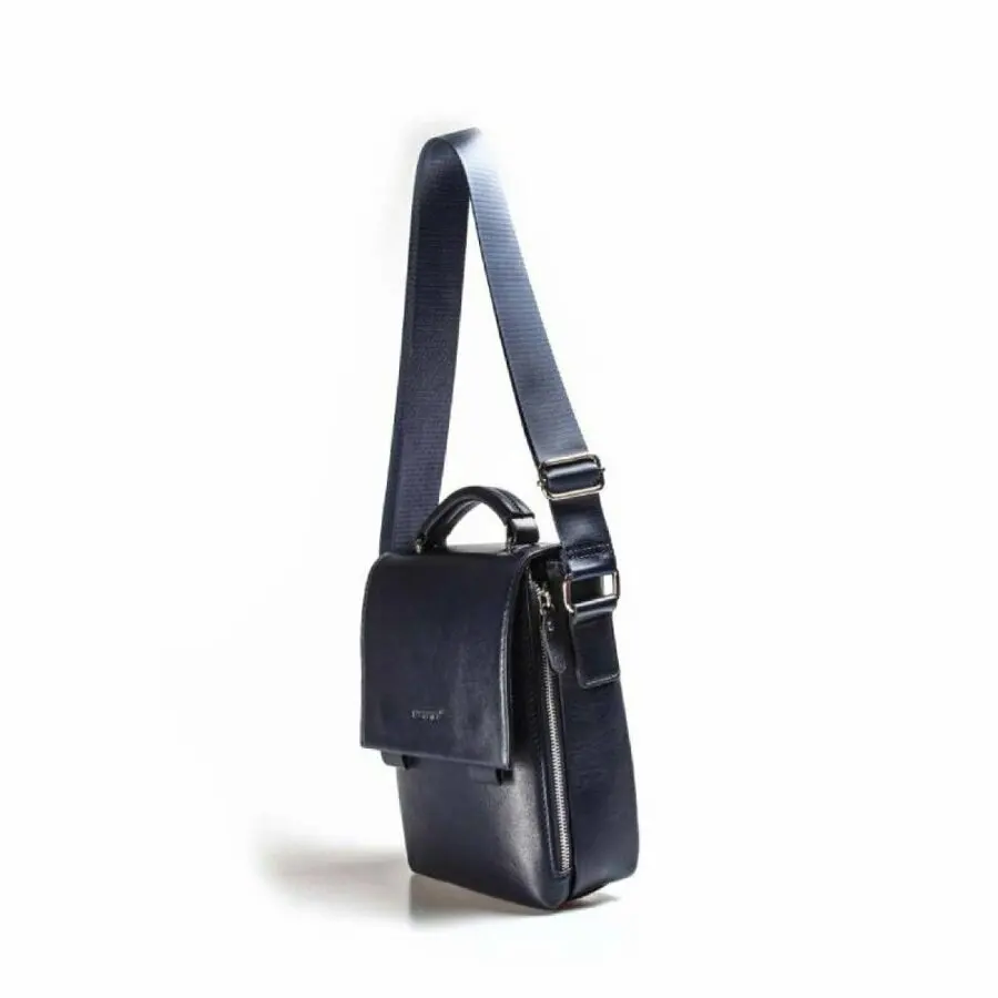 

Men Bag 2021 FAST STEP Genuine leather men's portfolio accessories 779 ca4265 Navy blue Male Shoulder bag