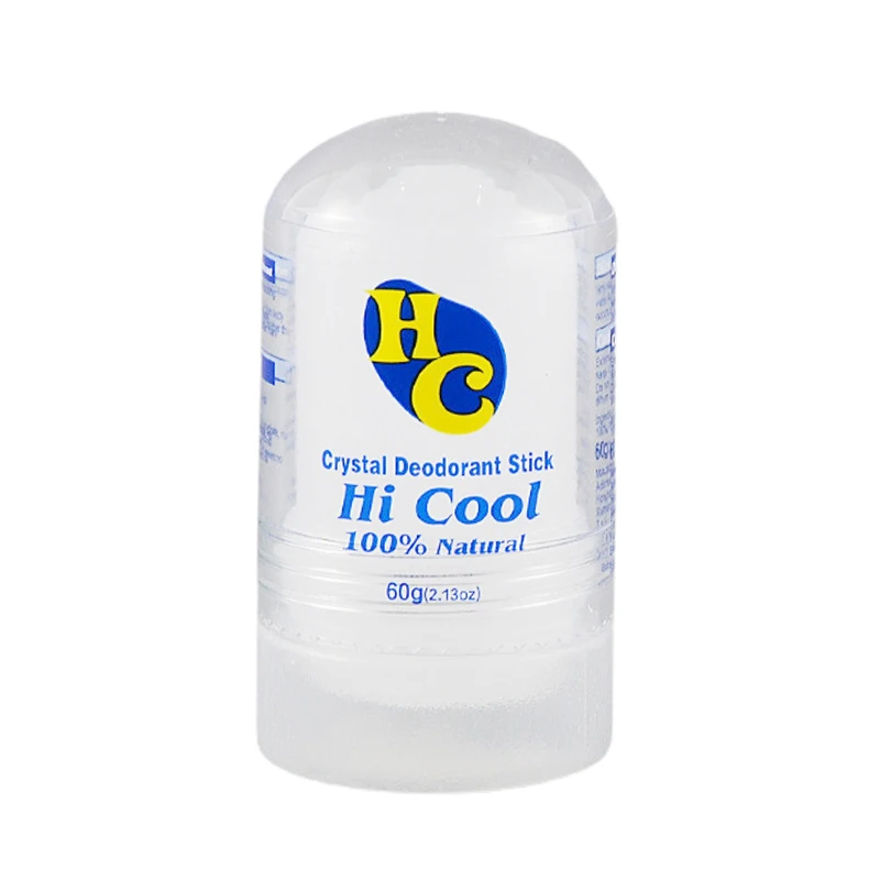 

60g Crystal Deodorant Alum Stick Body Underarm Odor Remover Antiperspirant for Men and Women Men Deodorant Stick Undefined