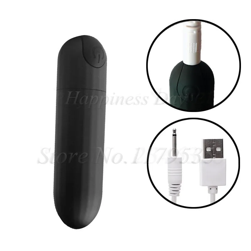 Беспроводной 10 скоростной мощный вибрирующий мини вибратор в форме пули