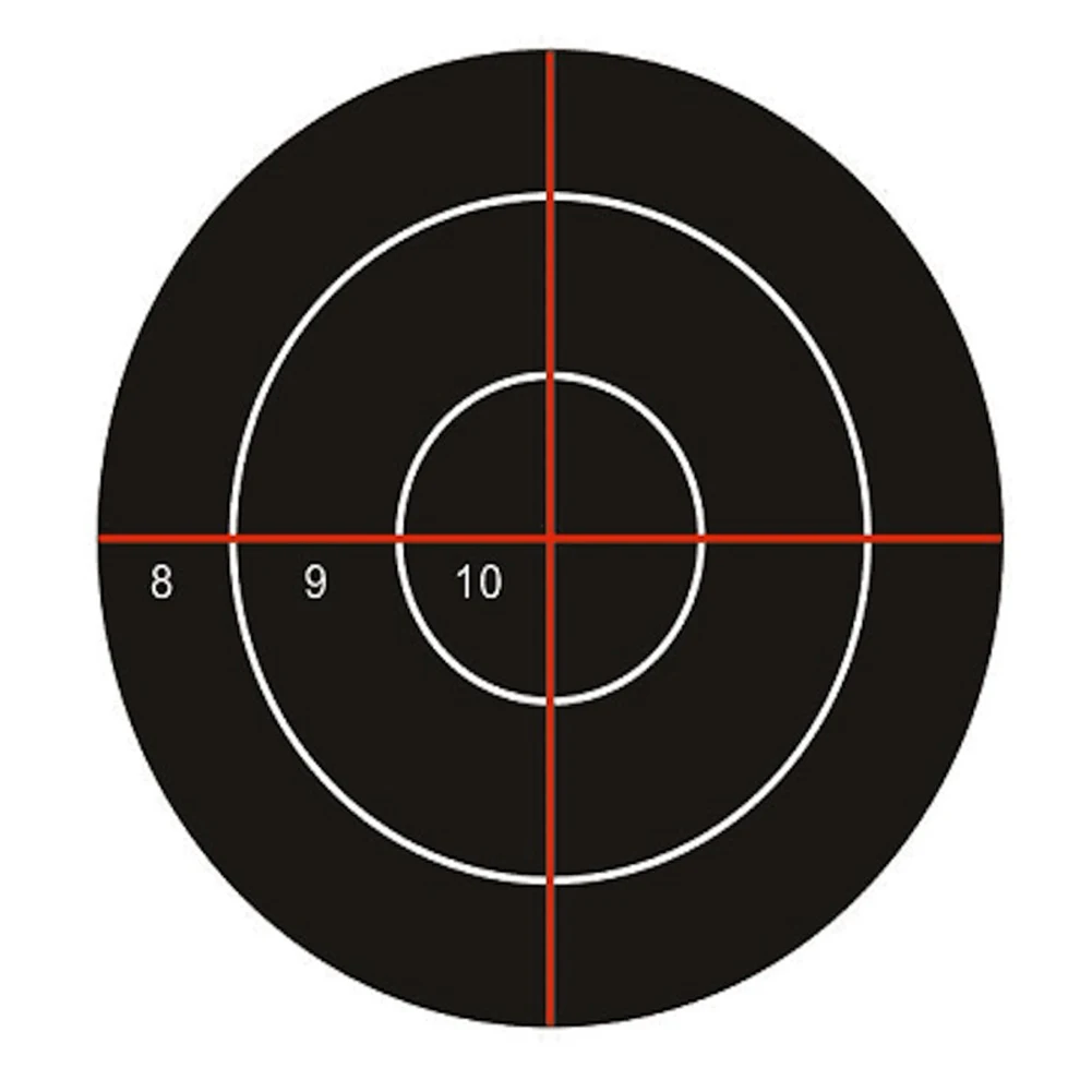 10/100 шт. листов бумажные наклейки для стрельбы | Спорт и развлечения