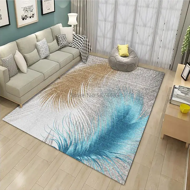 

Geometric Modern Soft Persian Carpet For Livingroom Non-slip Antifouling Carpet For Bedroom Parlor Factory Direct Supply