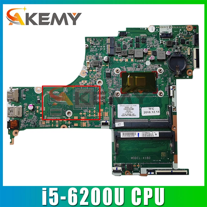 

Для HP PAVILION 15 AB Материнская плата ноутбука 830597-601 830597-501 830597-001 аккумулятор большой емкости W/i5-6200U Процессор DAX1BDMB6F0 мб 100% тестирование Быстрая д...