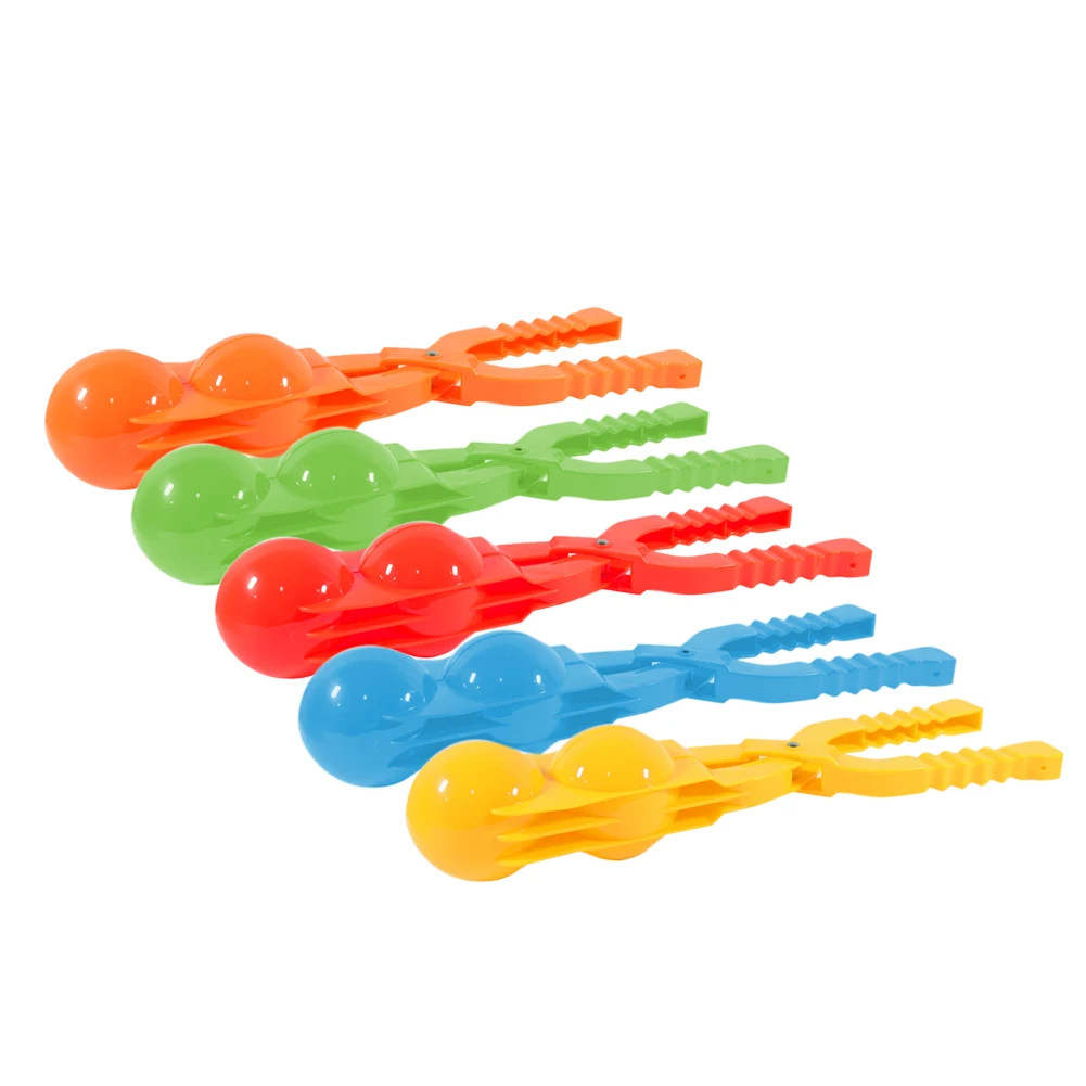 

Двойной зажим для снежника, детская пластиковая форма для зимнего песка, инструмент для снежной игры, уличные спортивные игрушки, случайный...