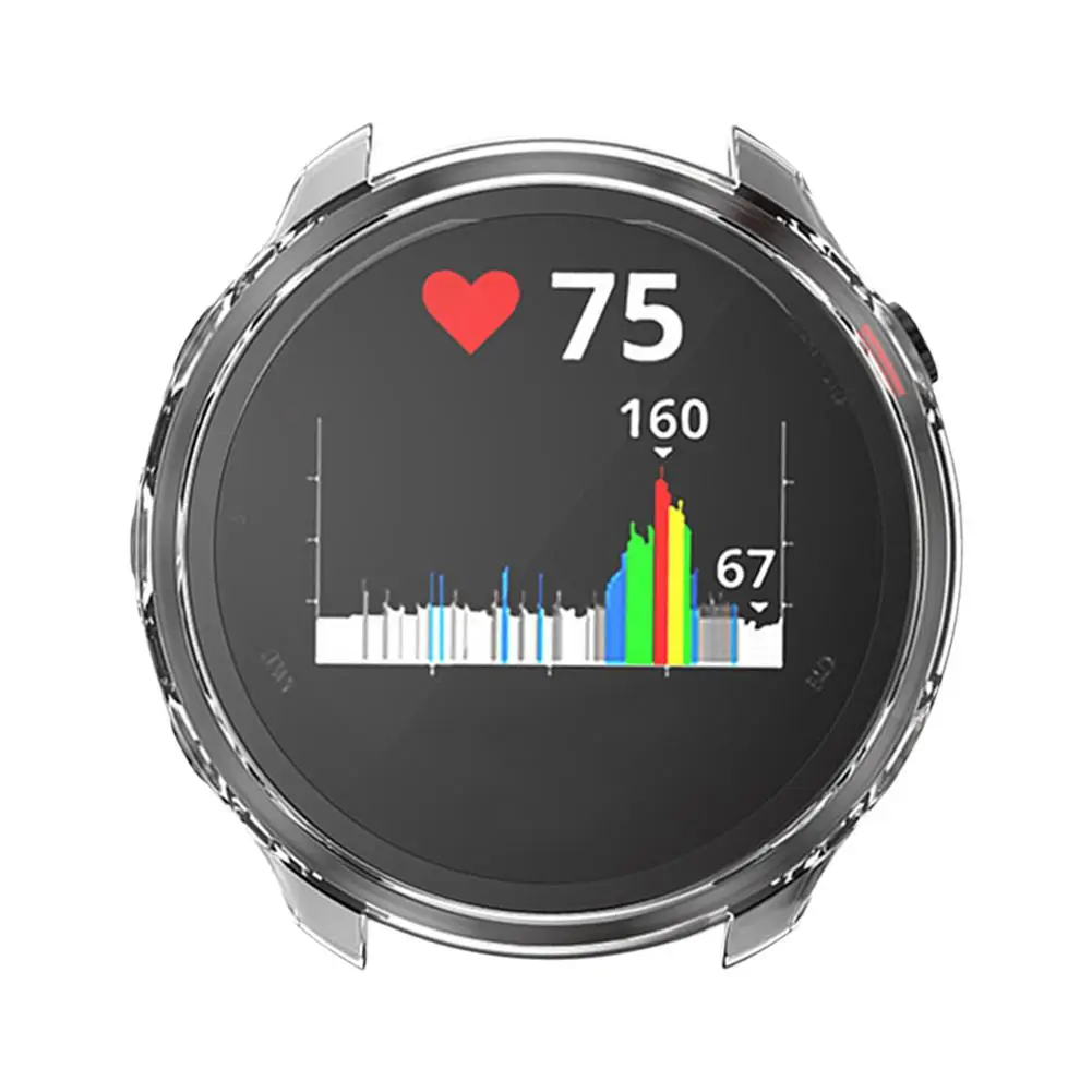 Смарт часы защитный чехол ТПУ оболочки для Garmin Forerunner 245/245M