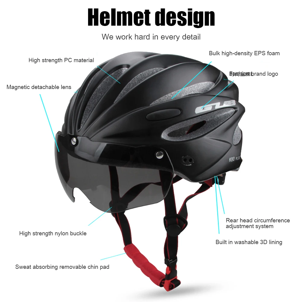 

Bike Helmet Women Men MTB Bicycle Helmet Mountain Road Cycling Safety Caps Outdoor Sport Lightweight Head Protective Equipment