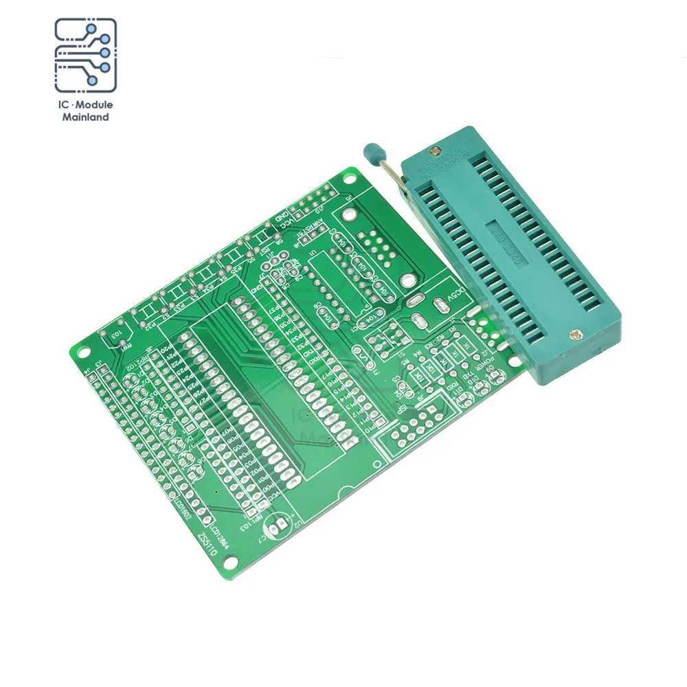 Комплект макетной платы C51 AVR MCU компоненты обучающей Самовосстанавливающийся