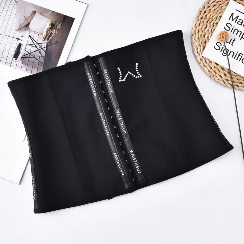

Women Body Shaper Waist Trainer Corset Shapewear Burn Latex