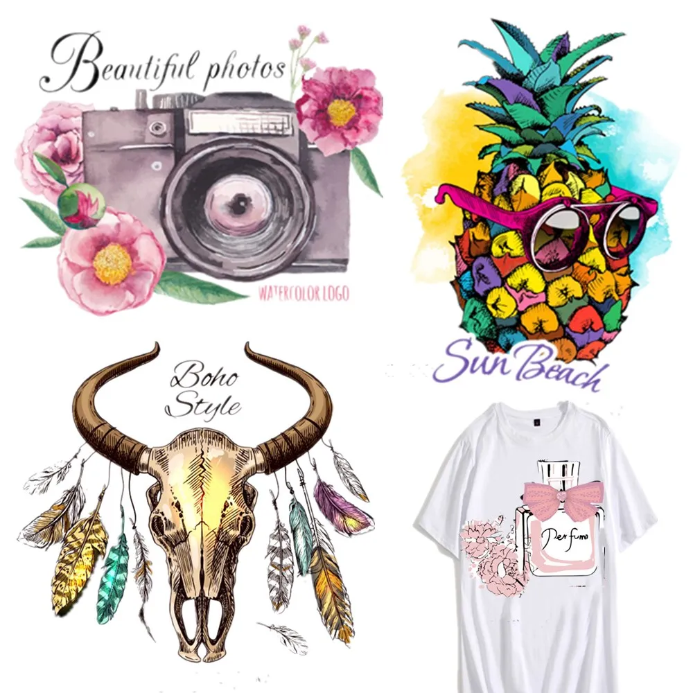 2 шт./партия термонаклейки для одежды футболок |