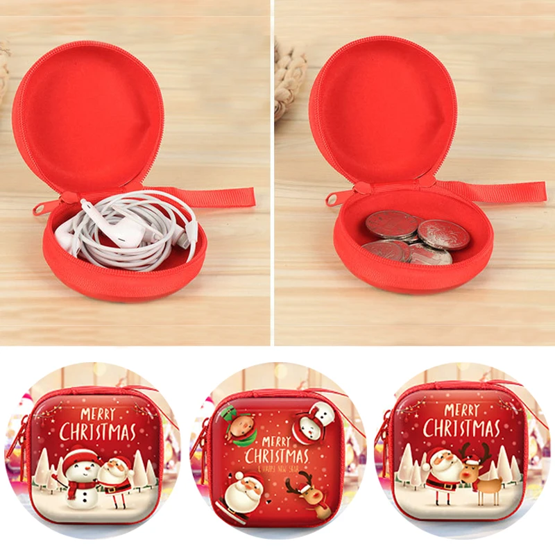 Новый рождественский Кошелек для монет мультяшный Детский кошелек девочек