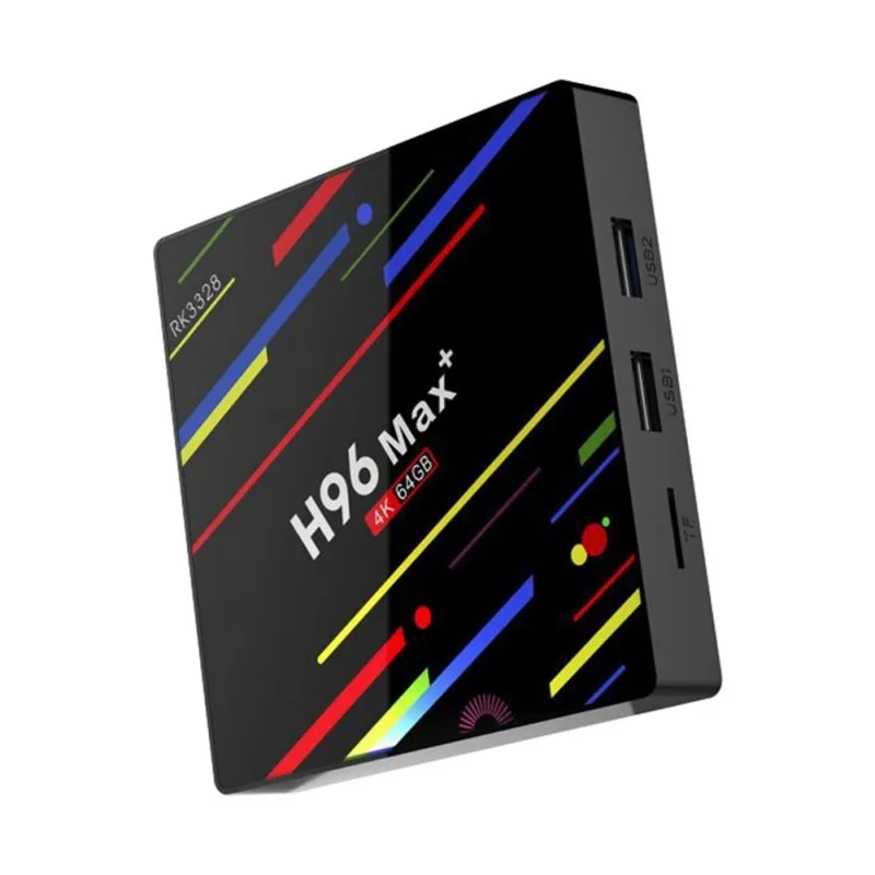 

Приставка Смарт-ТВ H96 MAX RK3318, Android 2020, 4 + 64 ГБ, 4K