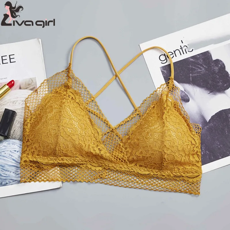 Бесшовное женское нижнее белье бюстгальтеры с треугольной чашечкой сексуальное